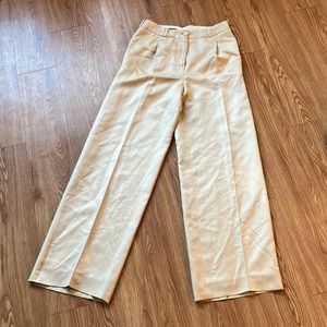 Loro Piana Silk Wide Leg Trouser - Size 44